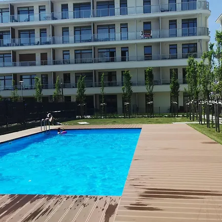 Apartment Zolty Jantar Z Klimatyzacja, Basen Zew, 150m Od Plazy *
